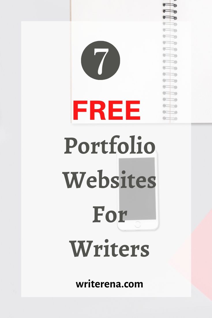 best free writing portfolio websites