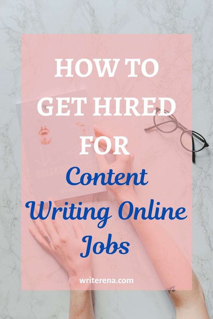 writing online job hiring